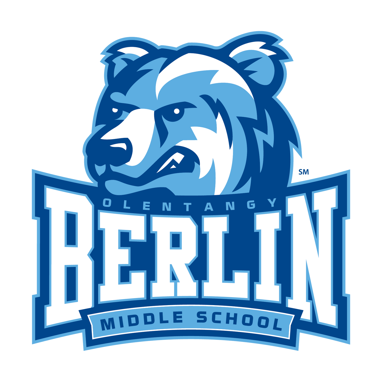 Berlin Middle School stud earrings *BMS Fundraiser*