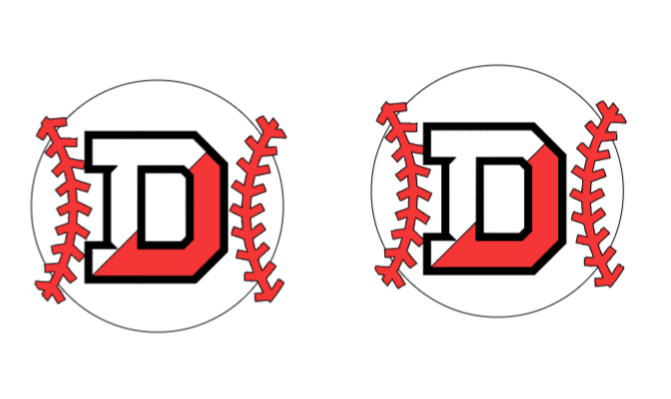 CUSTOM TEAM Baseball faux leather earrings