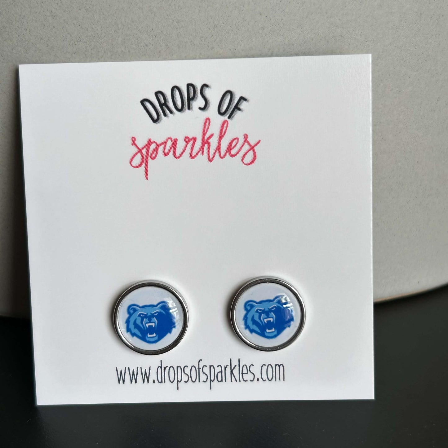 Berlin Middle School stud earrings *BMS Fundraiser*