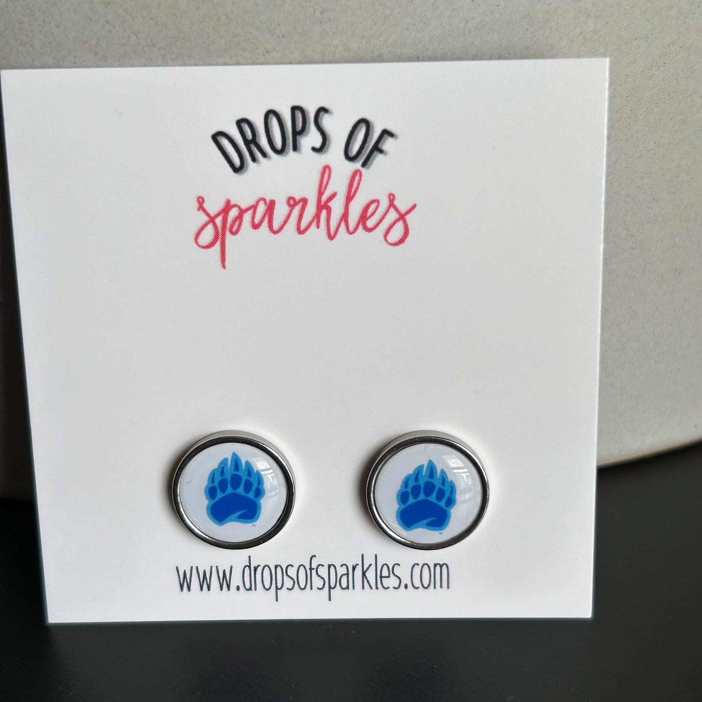 Berlin Middle School stud earrings *BMS Fundraiser*