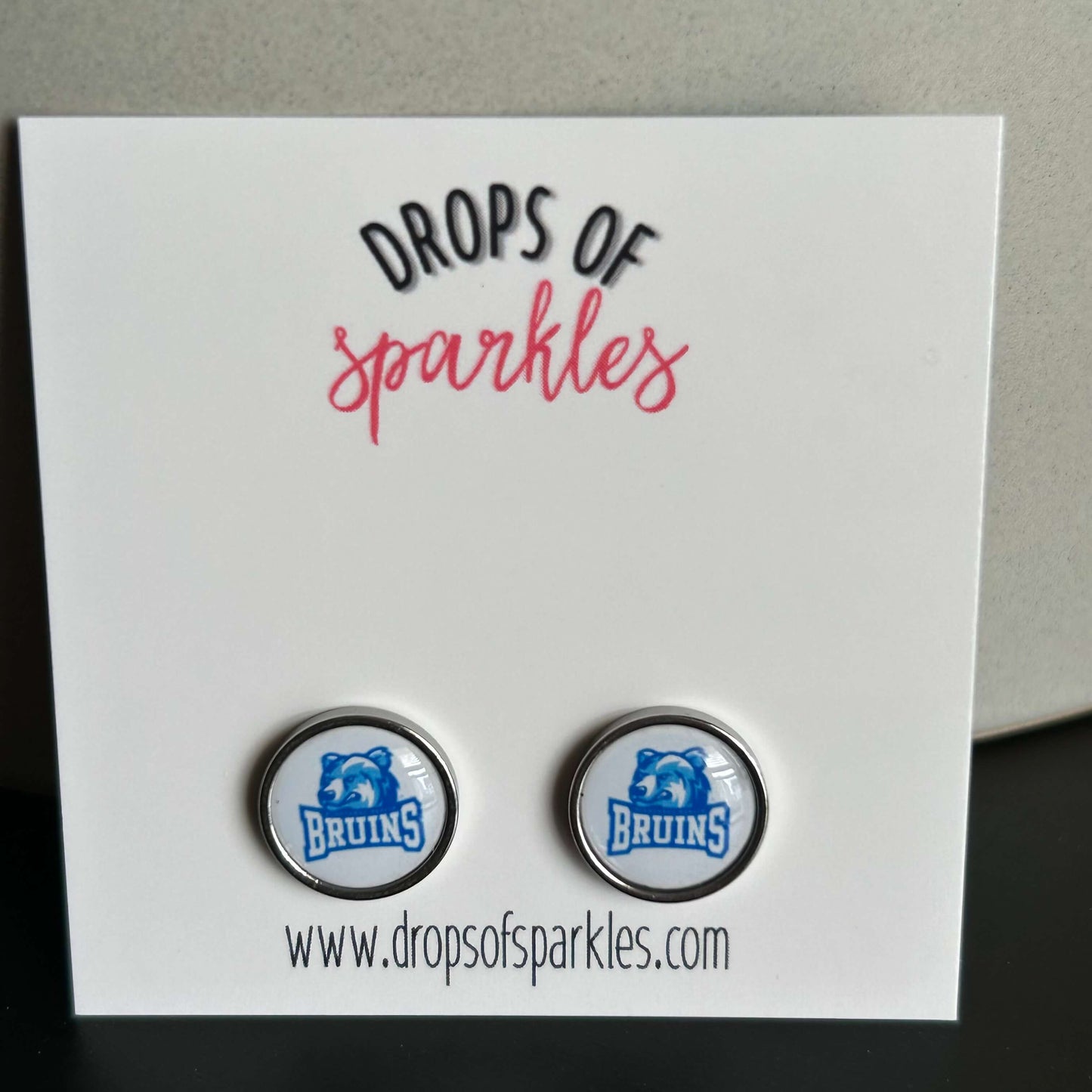 Berlin Middle School stud earrings *BMS Fundraiser*