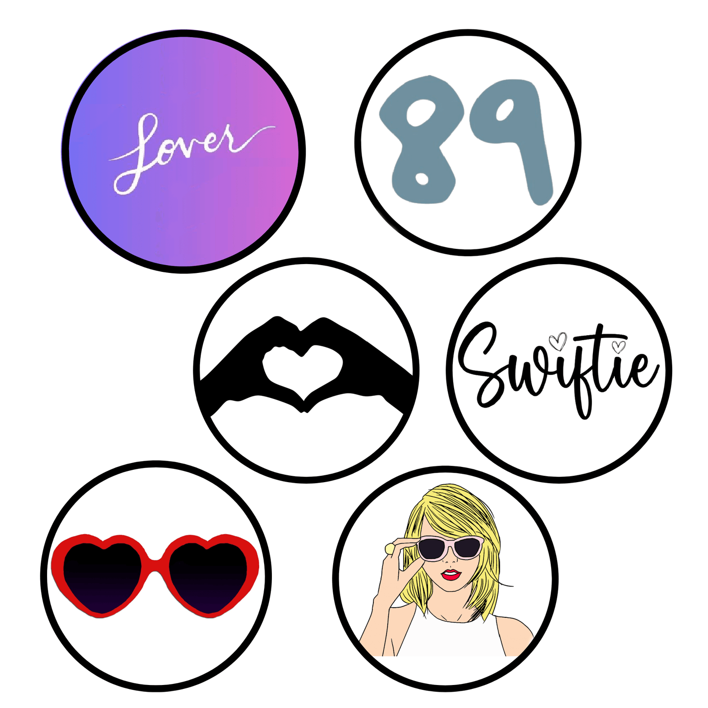 Taylor Swift stud earrings - NEW DESIGNS!