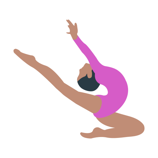 Gymnastics stud earrings