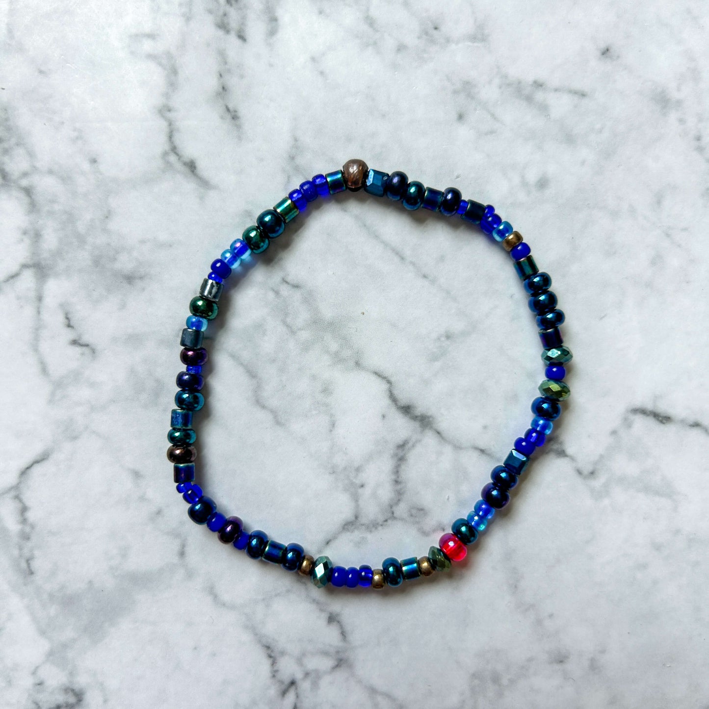 Beaded stretch bracelets