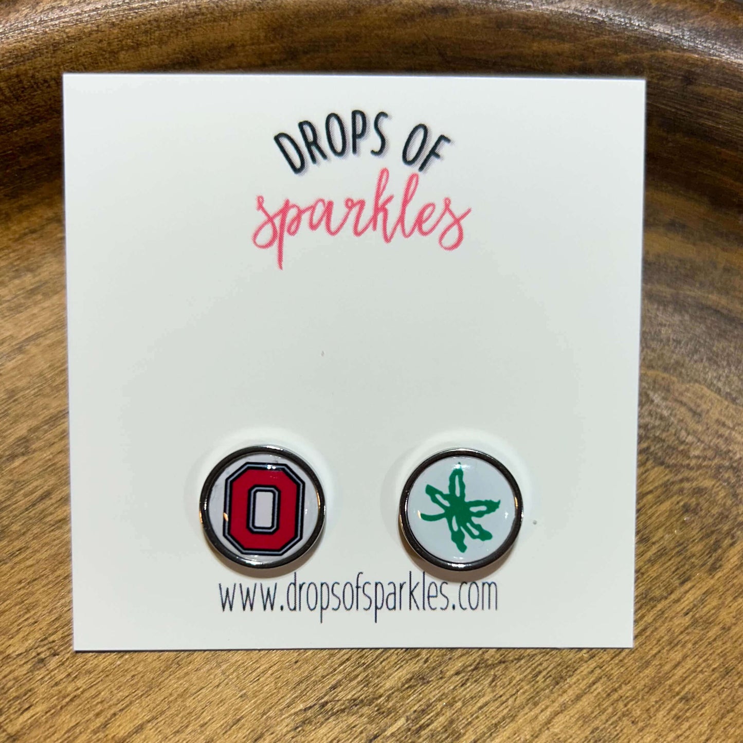 THE Ohio stud earring collection