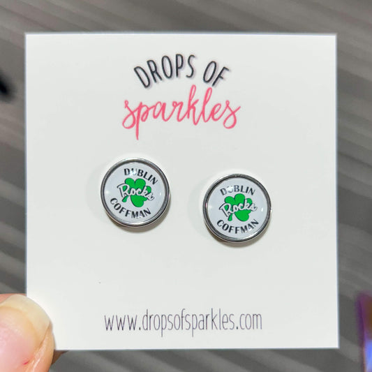 Dublin Coffman Rocks stud earrings