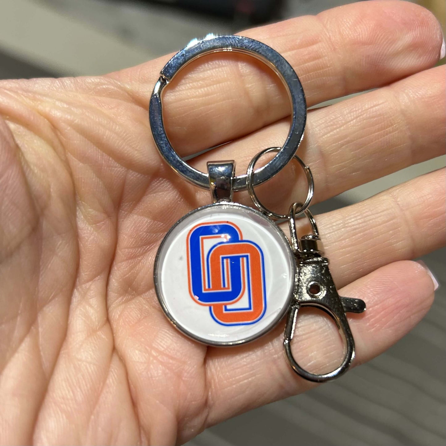 NEW!! Double sided CUSTOM keychain keepsake
