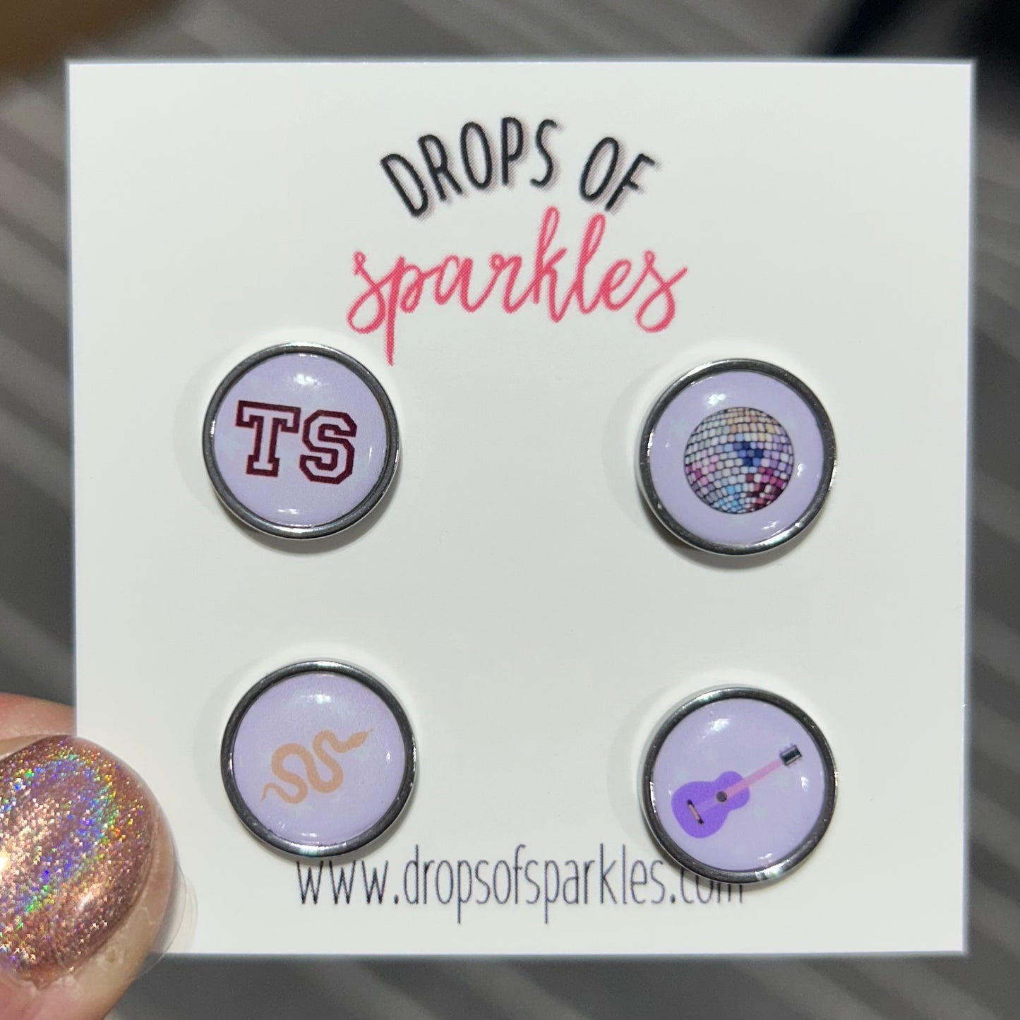 Taylor Swift stud earrings - NEW DESIGNS!