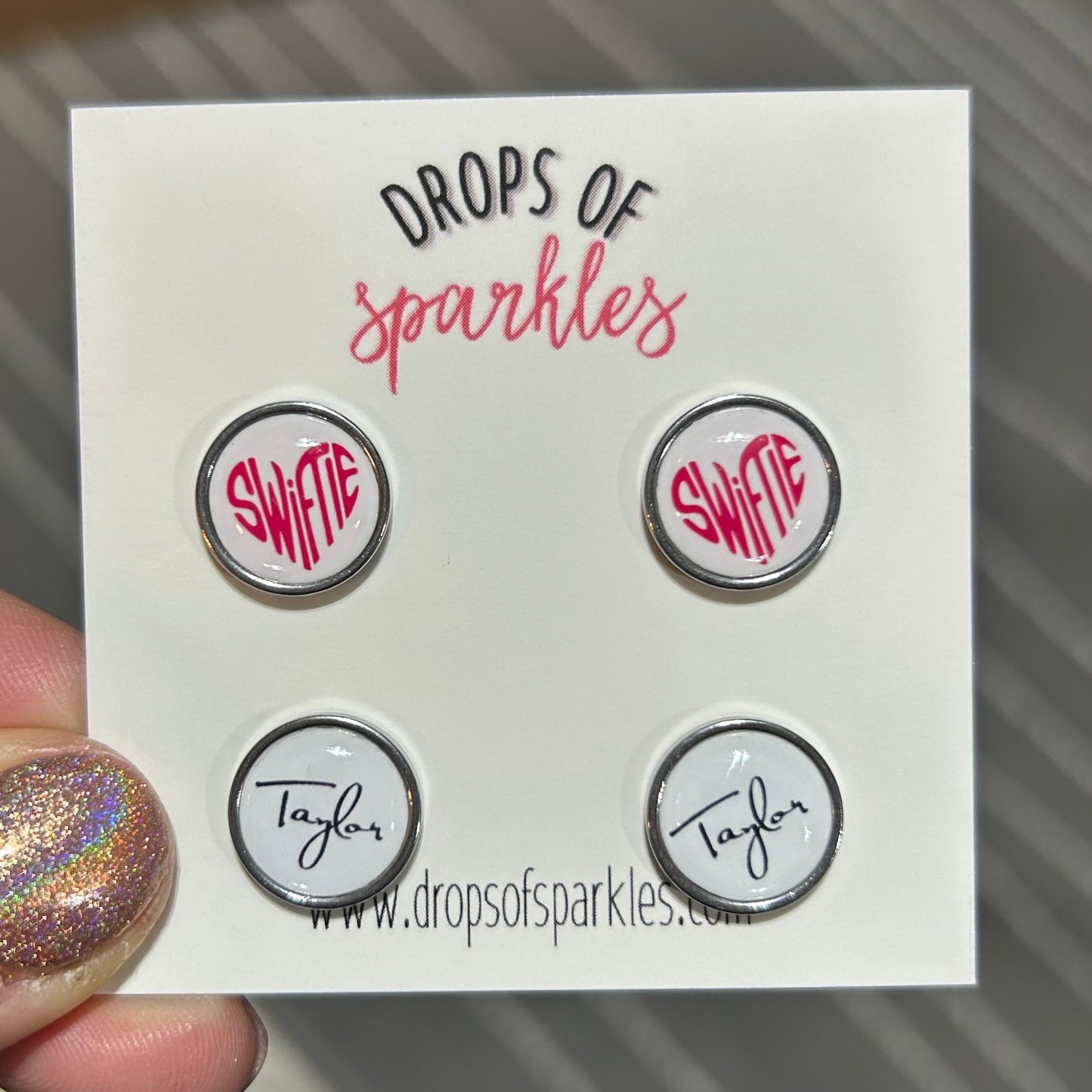 Taylor Swift stud earrings - NEW DESIGNS!
