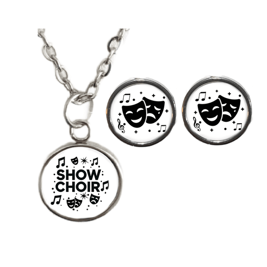 Show Choir/Theater/Music studs and pendants