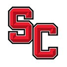 St. Charles Prep stud earrings