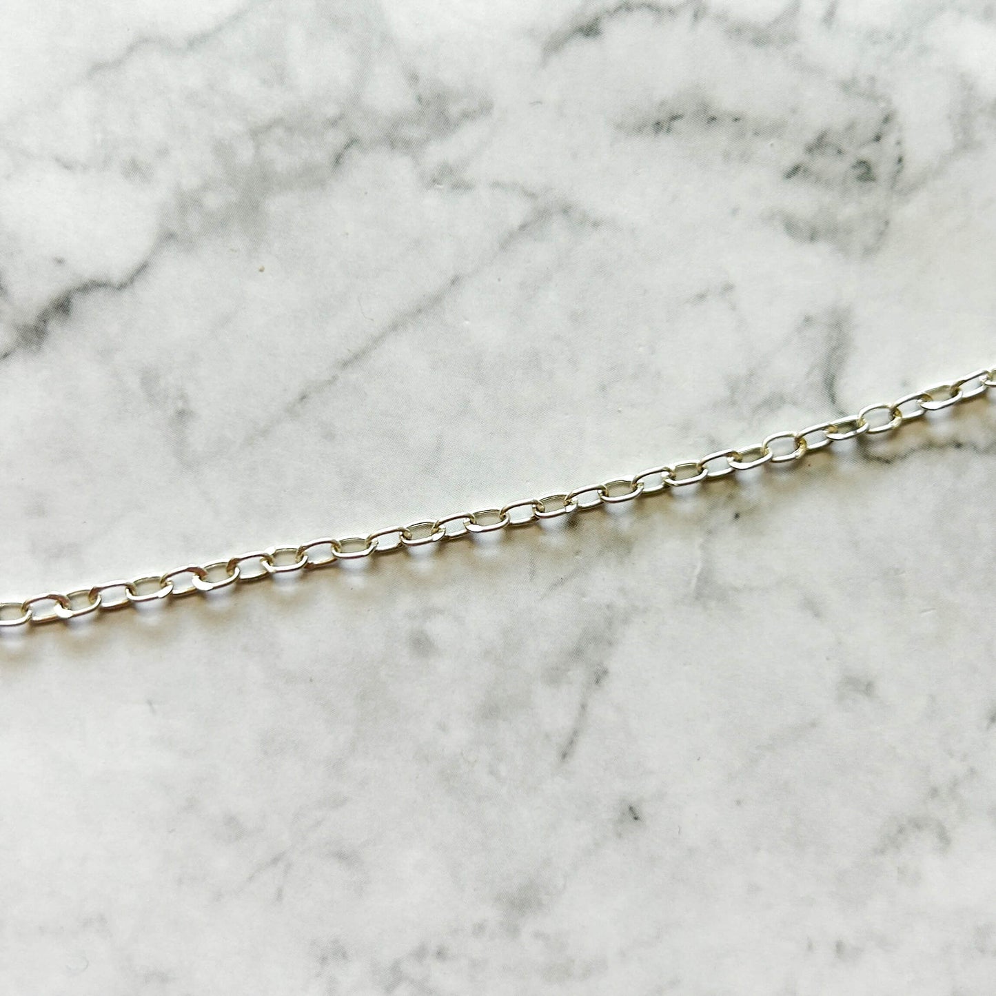 925 Sterling Silver 18" chain necklaces