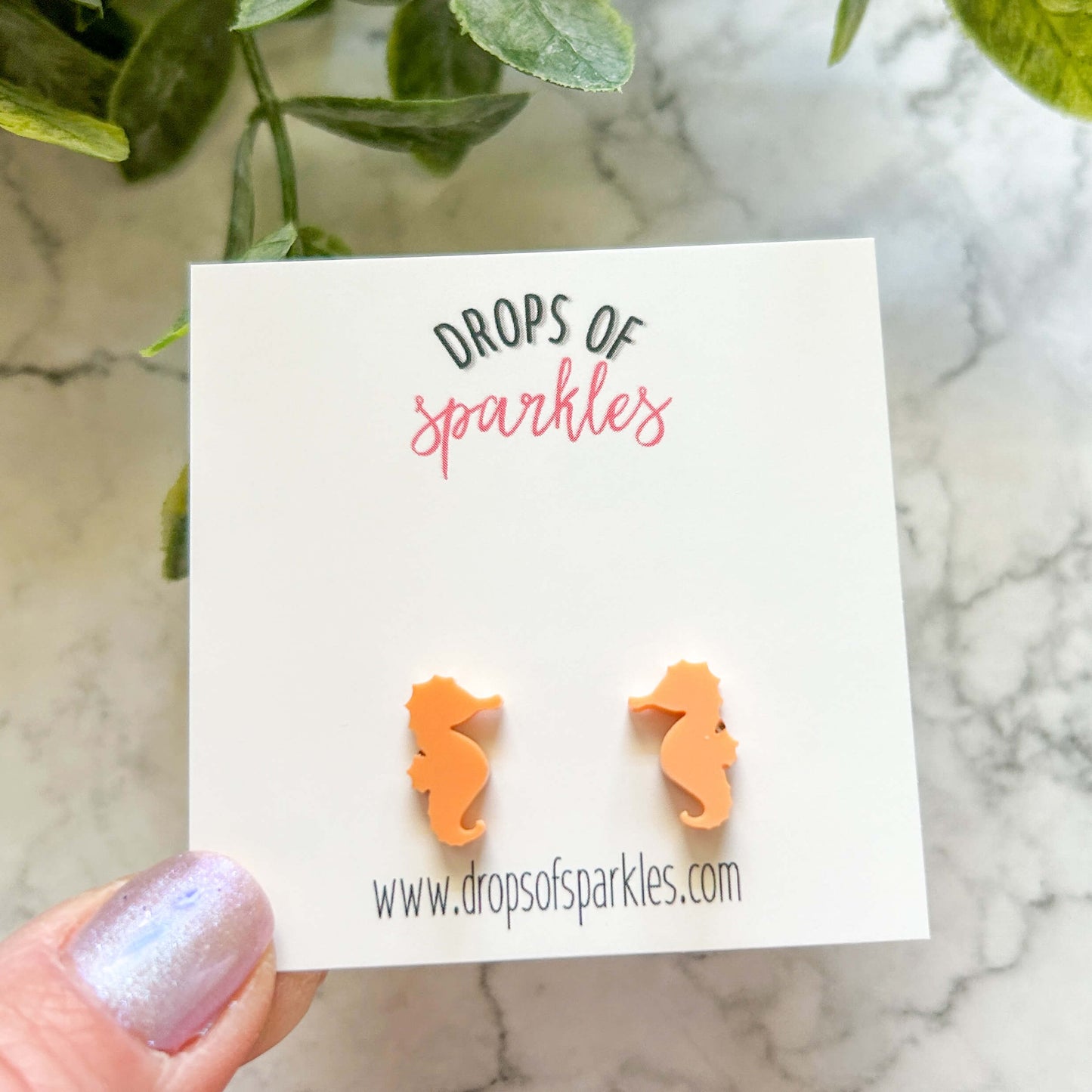 Summer beach collection stud earrings