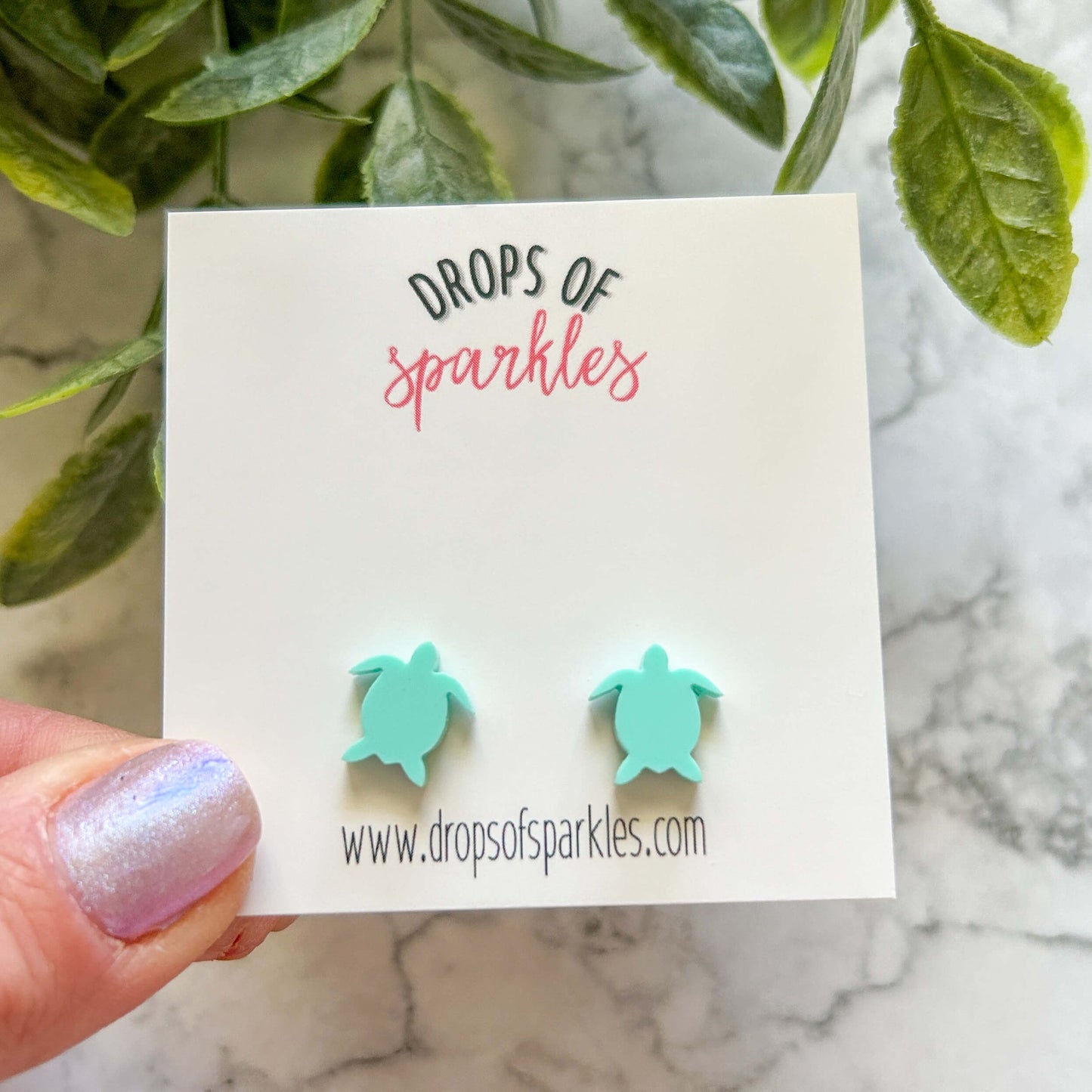 Summer beach collection stud earrings