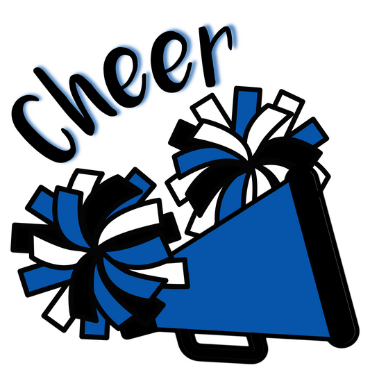 Cheerleader pendant necklace