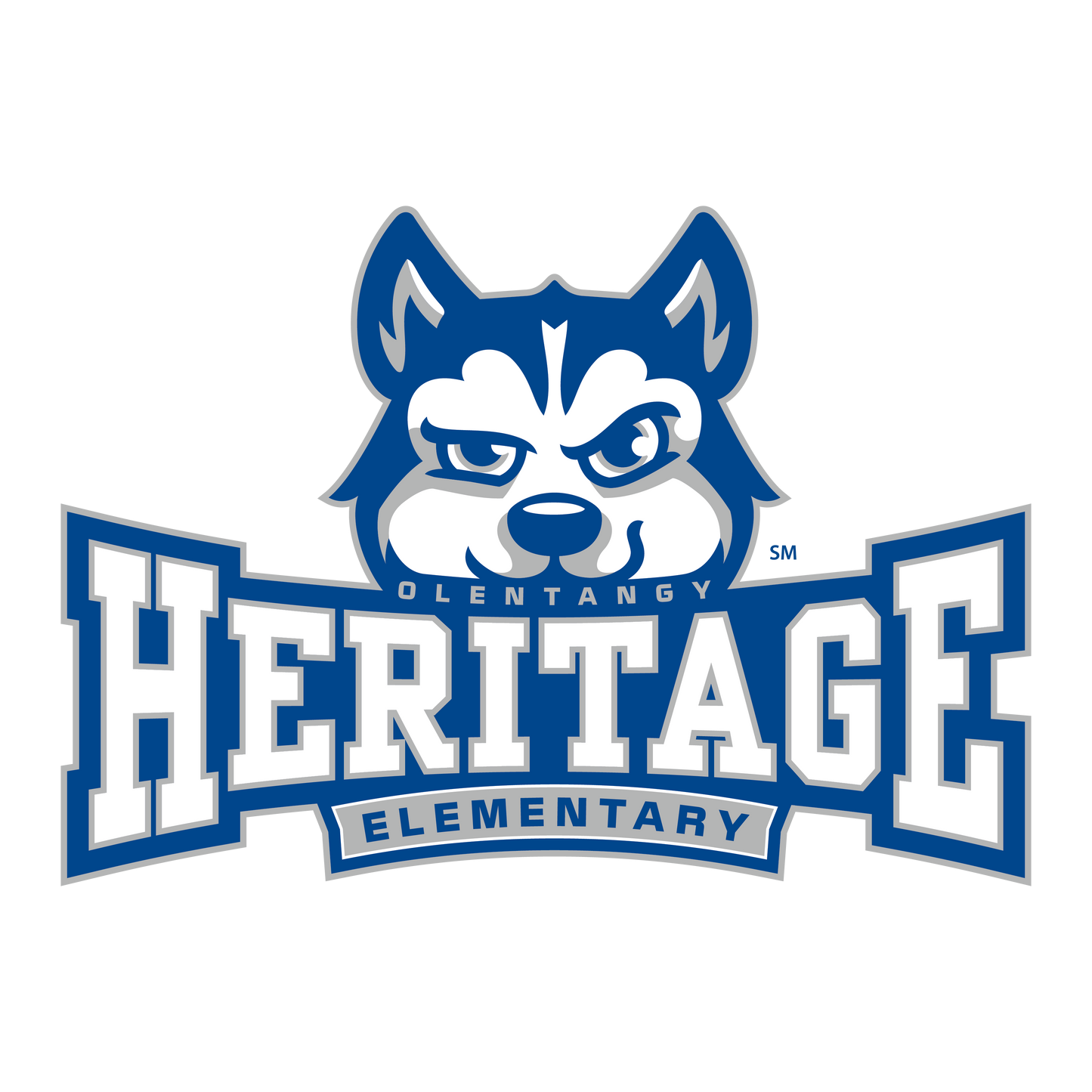 Olentangy - ELEMENTARY SCHOOLS silver pendant necklace