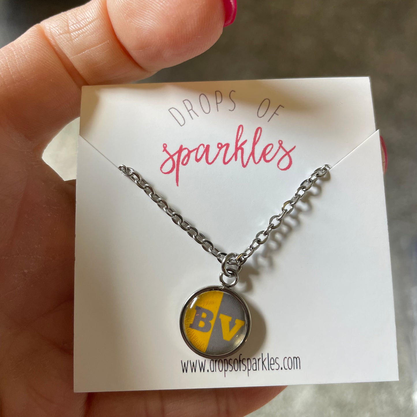 Custom design pendant necklace