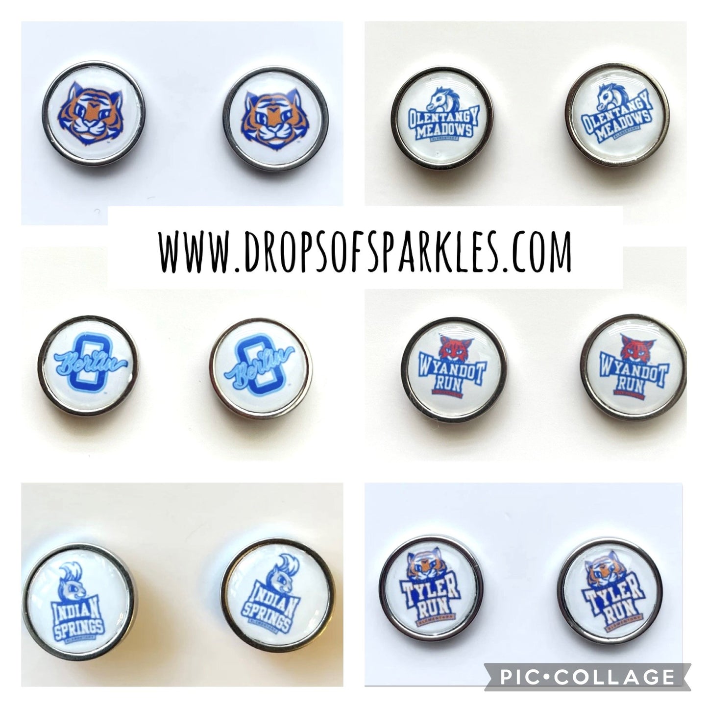 Olentangy MIDDLE SCHOOL stud earrings