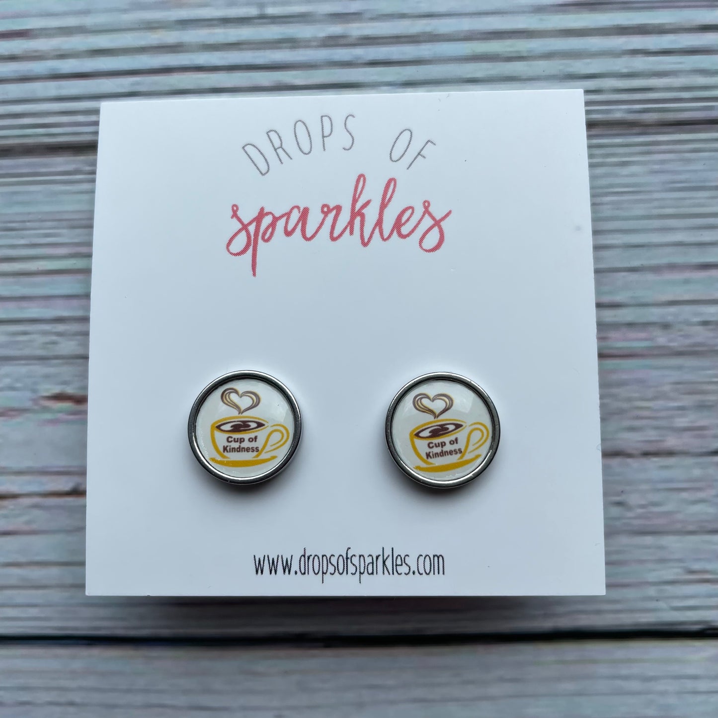 Custom stud earrings (Made to order!)