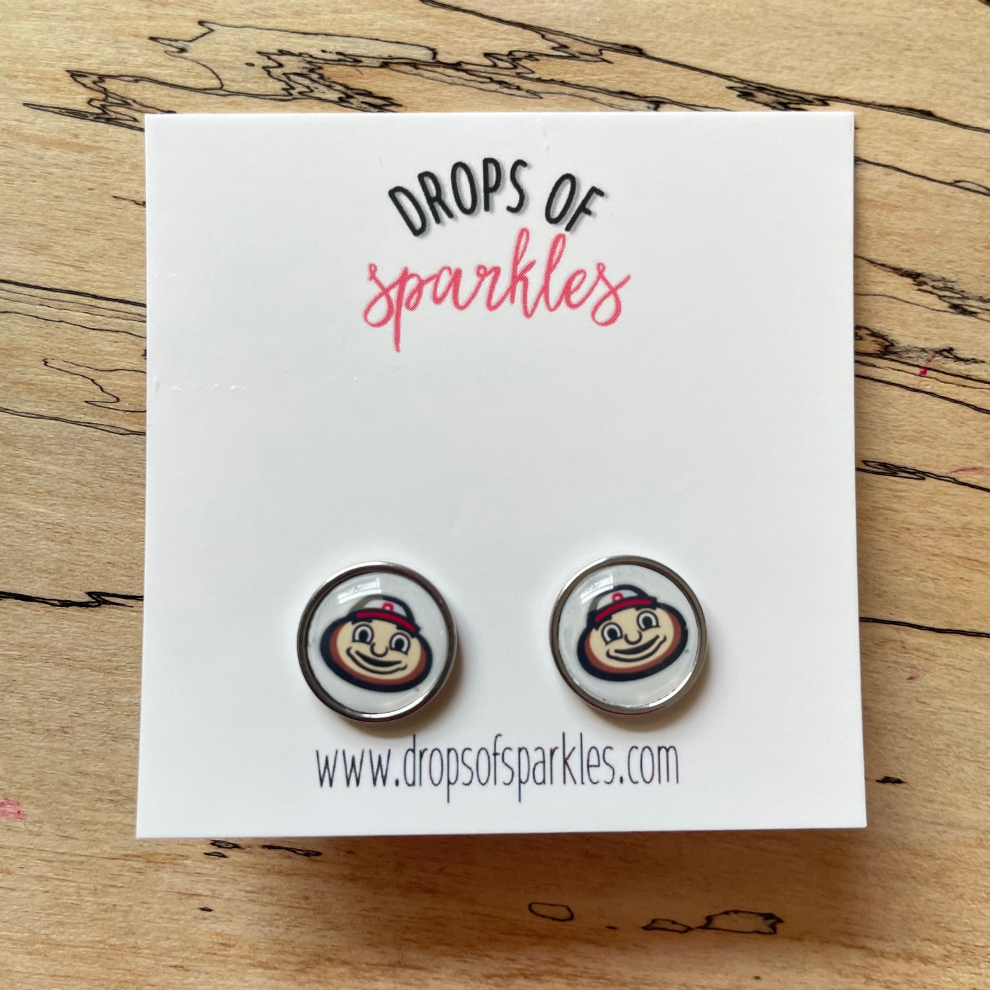 THE Ohio stud earring collection