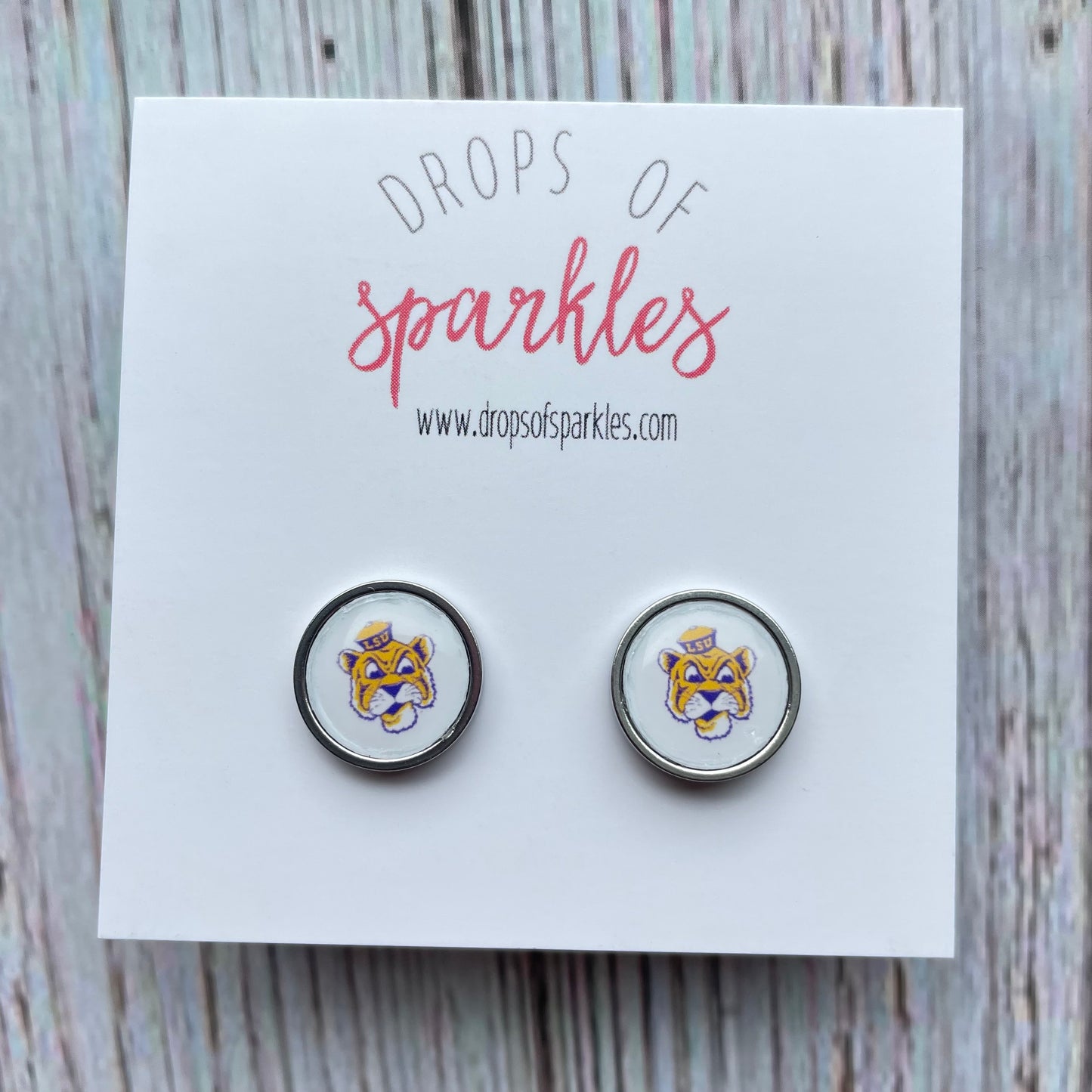 Custom stud earrings (Made to order!)