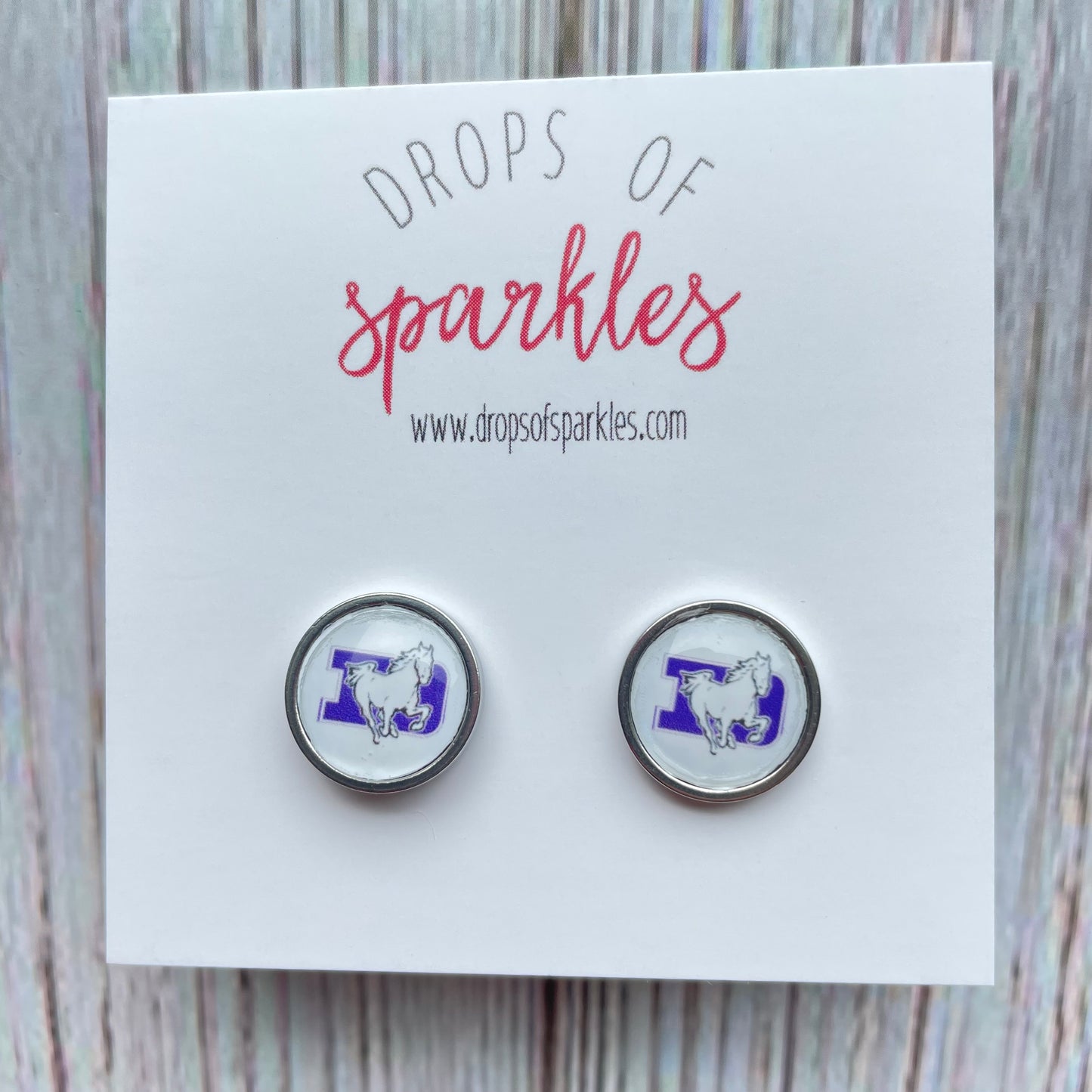 Custom stud earrings (Made to order!)