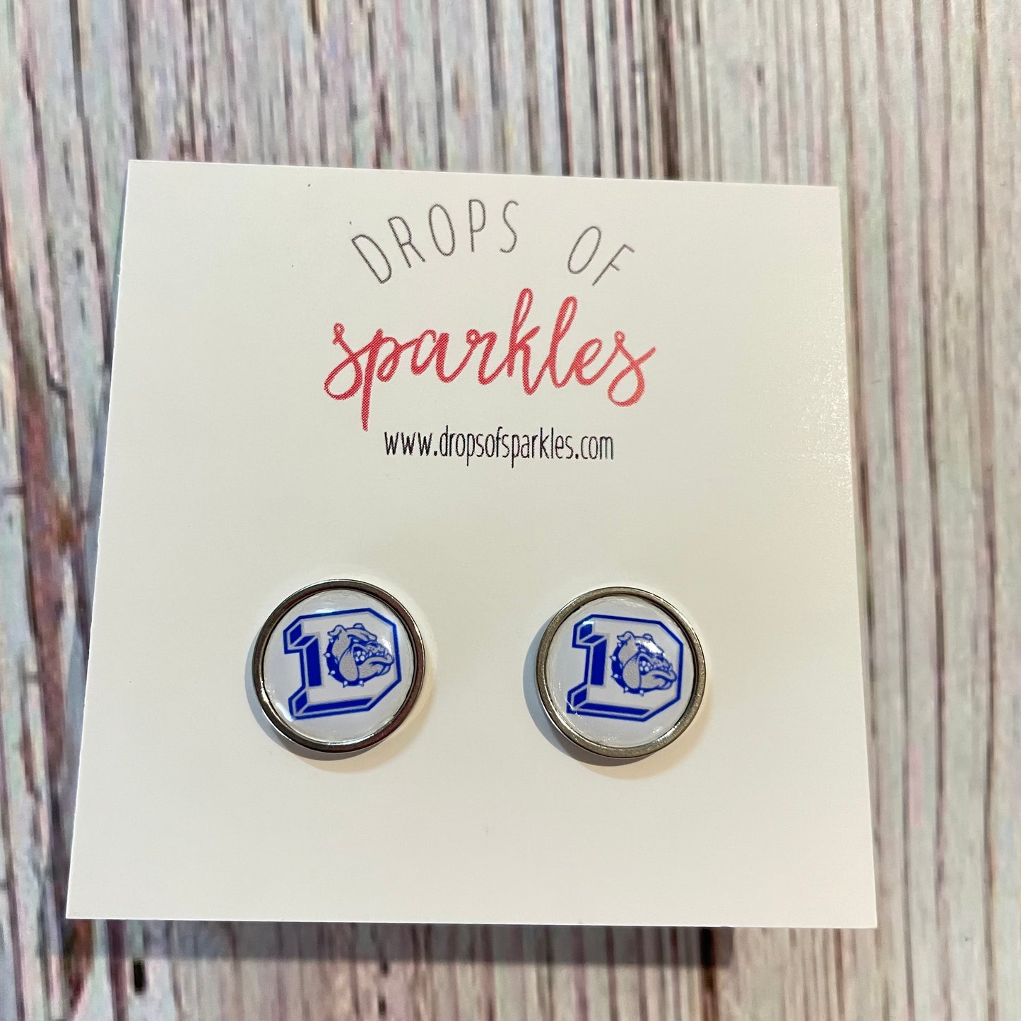 Custom stud earrings (Made to order!)