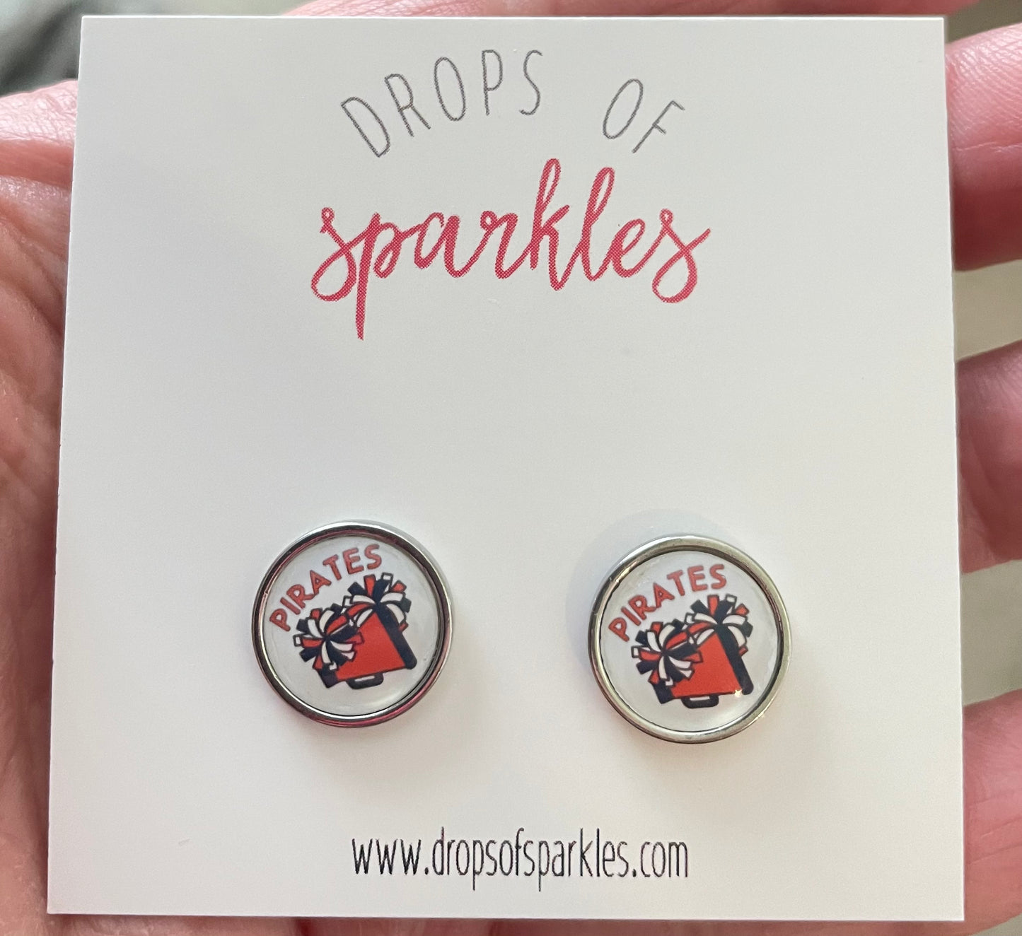 Custom stud earrings (Made to order!)