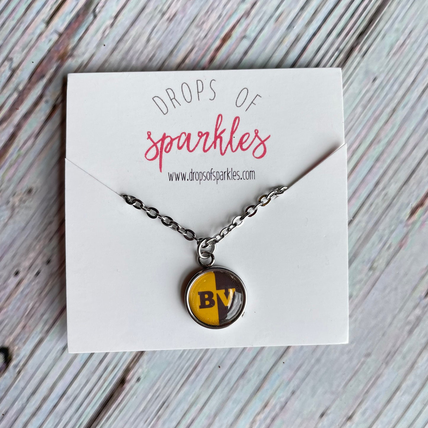 Buckeye Valley schools pendant necklace