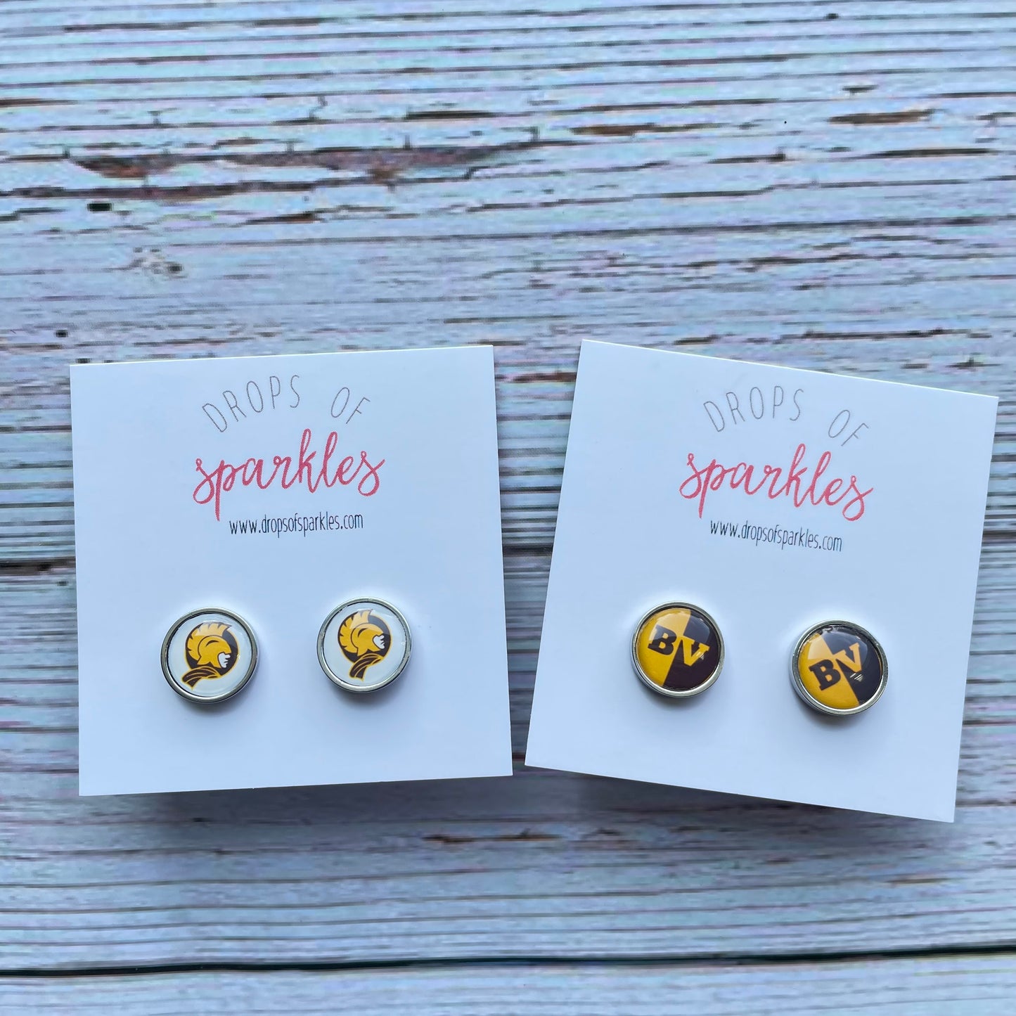 Buckeye Valley schools stud earrings