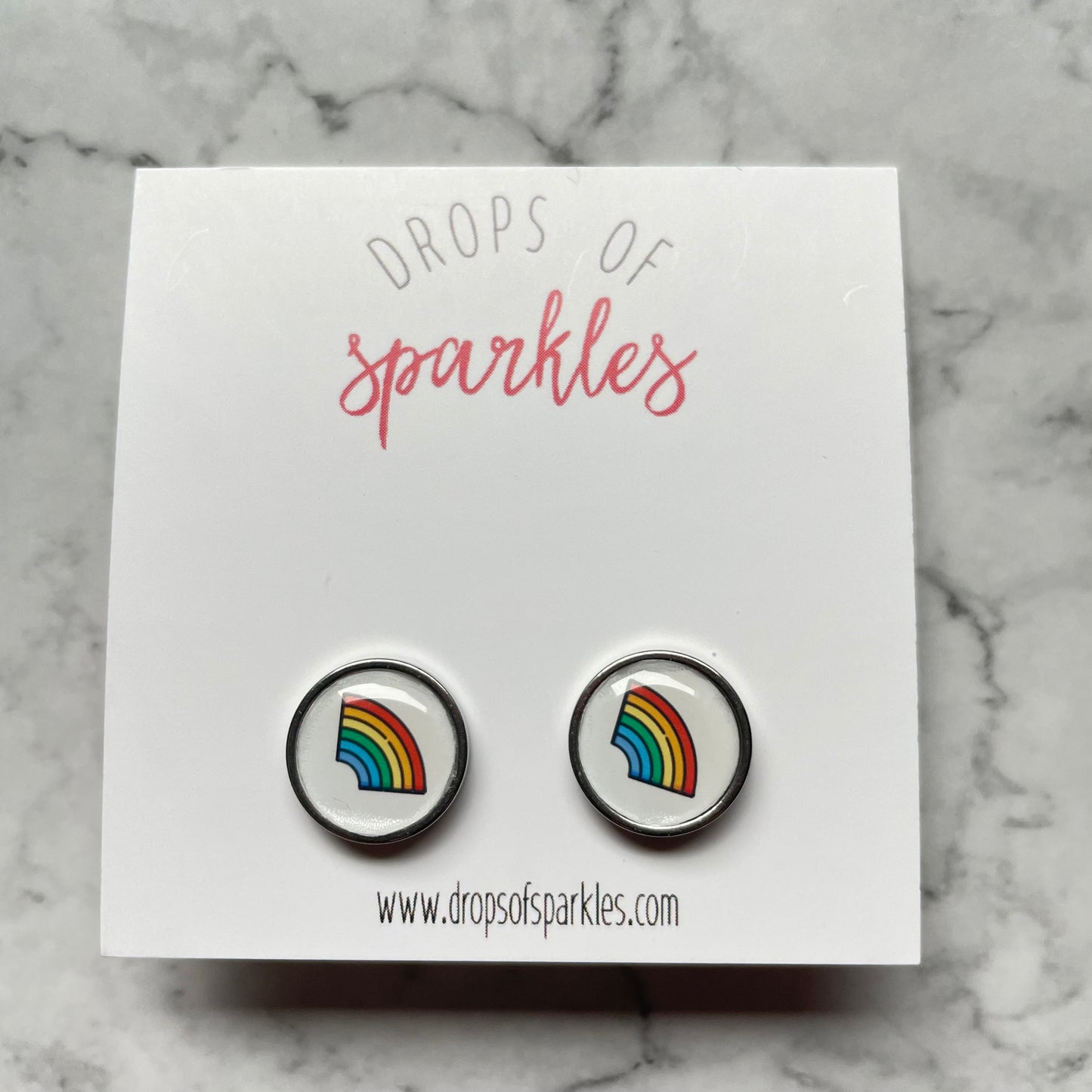 Unicorn/rainbow/cupcake/ice cream cone stud earrings