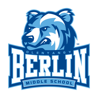 Berlin Middle School stud earrings *BMS Fundraiser*