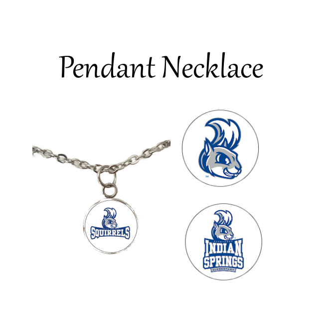 Indian Springs Elementary pendant 18 inch necklace *FUNDRAISER*