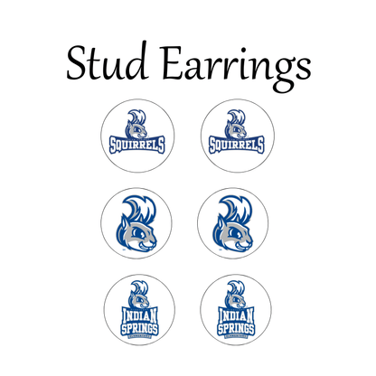 Indian Springs Elementary stud earrings *FUNDRAISER*