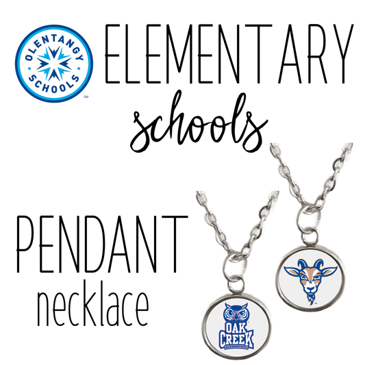 Olentangy - ELEMENTARY silver pendant necklace