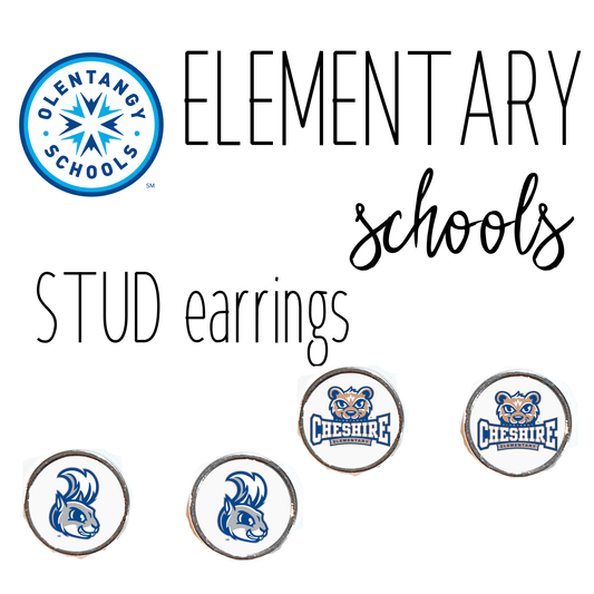 Olentangy - ELEMENTARY SCHOOLS stud earrings