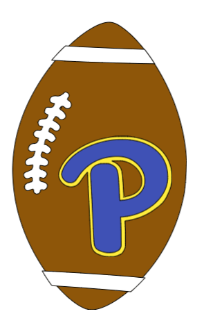 CUSTOM ORDER: FOOTBALLS (3+ color logo) single layer faux leather earrings