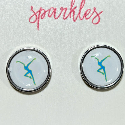 Dave Matthews Band firedancer stud earrings