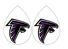 Load image into Gallery viewer, CUSTOM ORDER: (2 colors) single layer faux leather earrings
