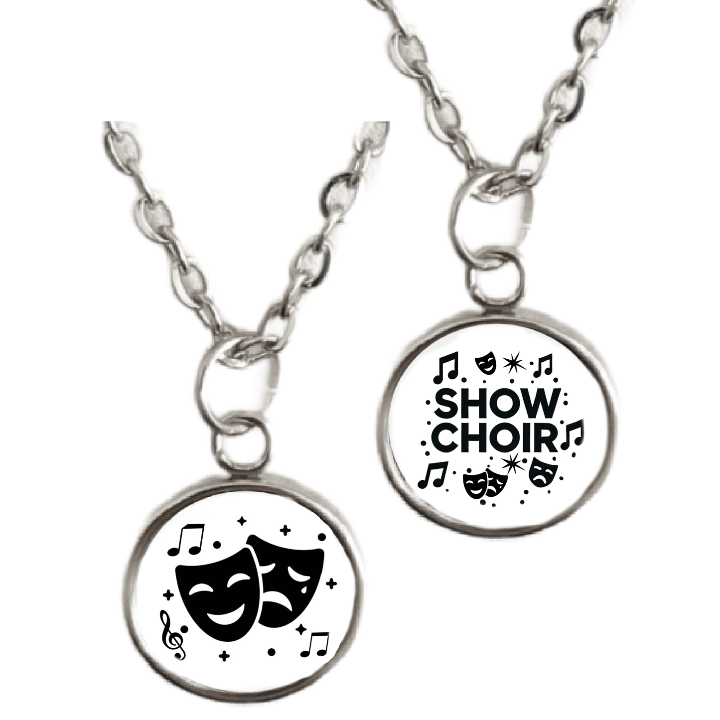 Show Choir/Theater/Music studs and pendants
