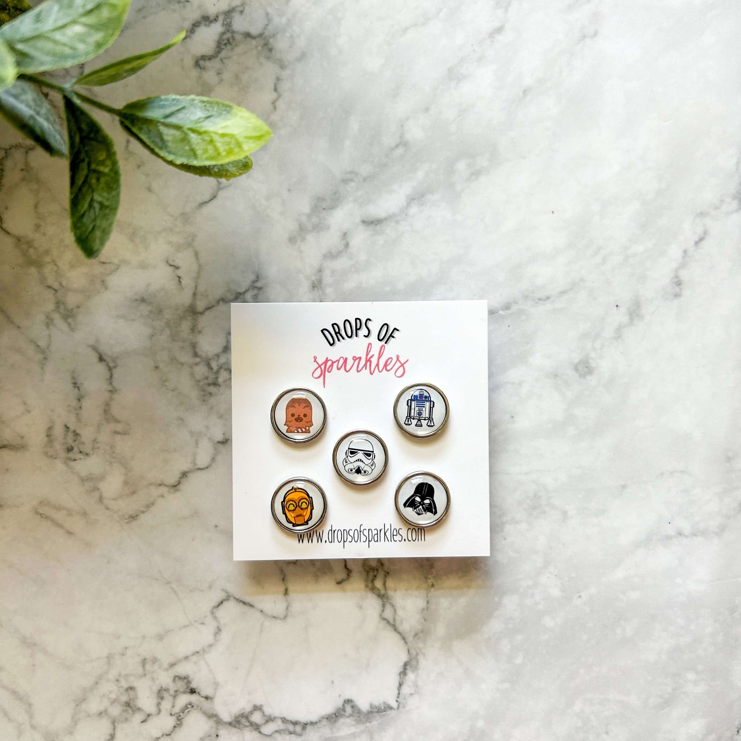 Star Wars Collection stud earrings