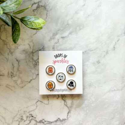 Star Wars Collection stud earrings