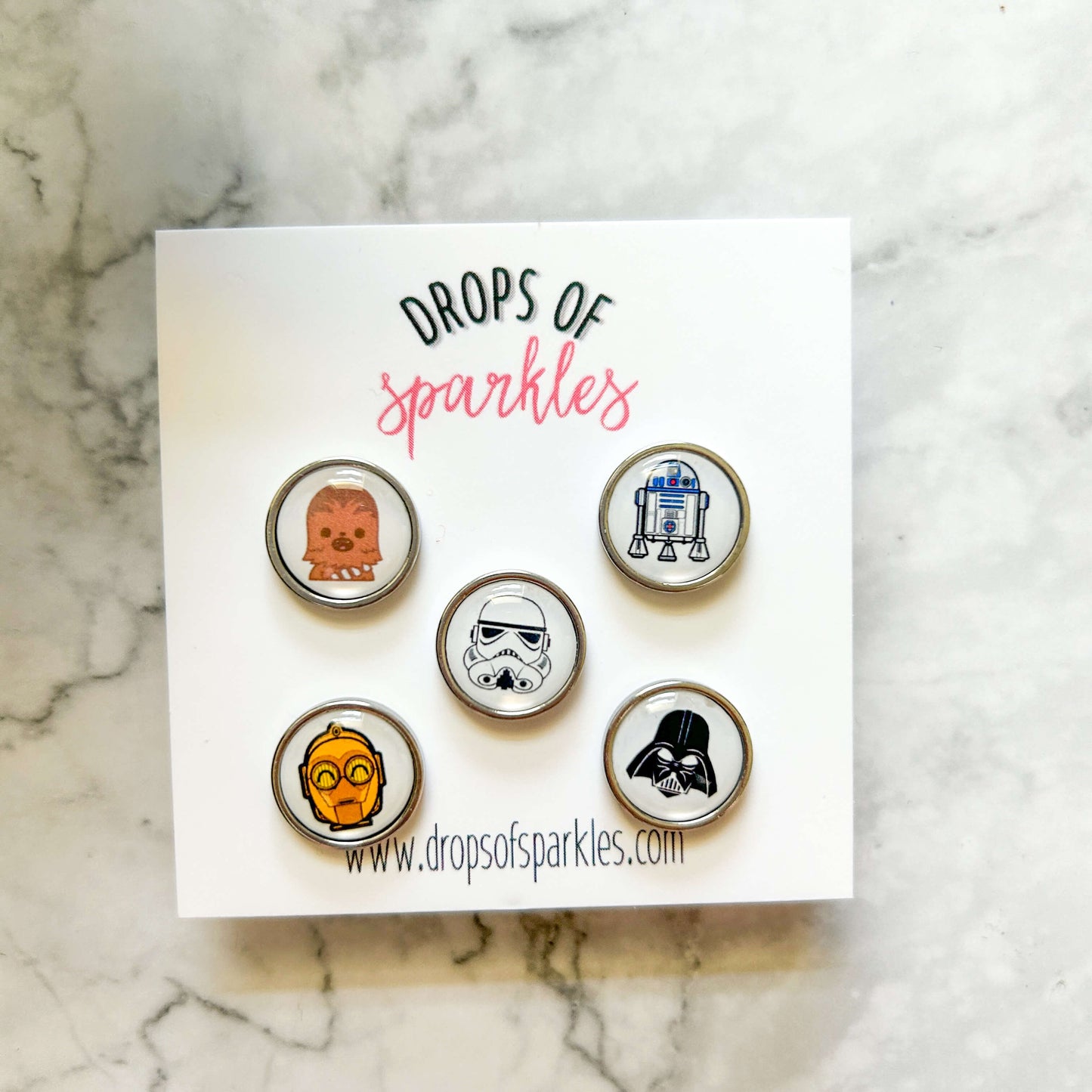 Star Wars Collection stud earrings