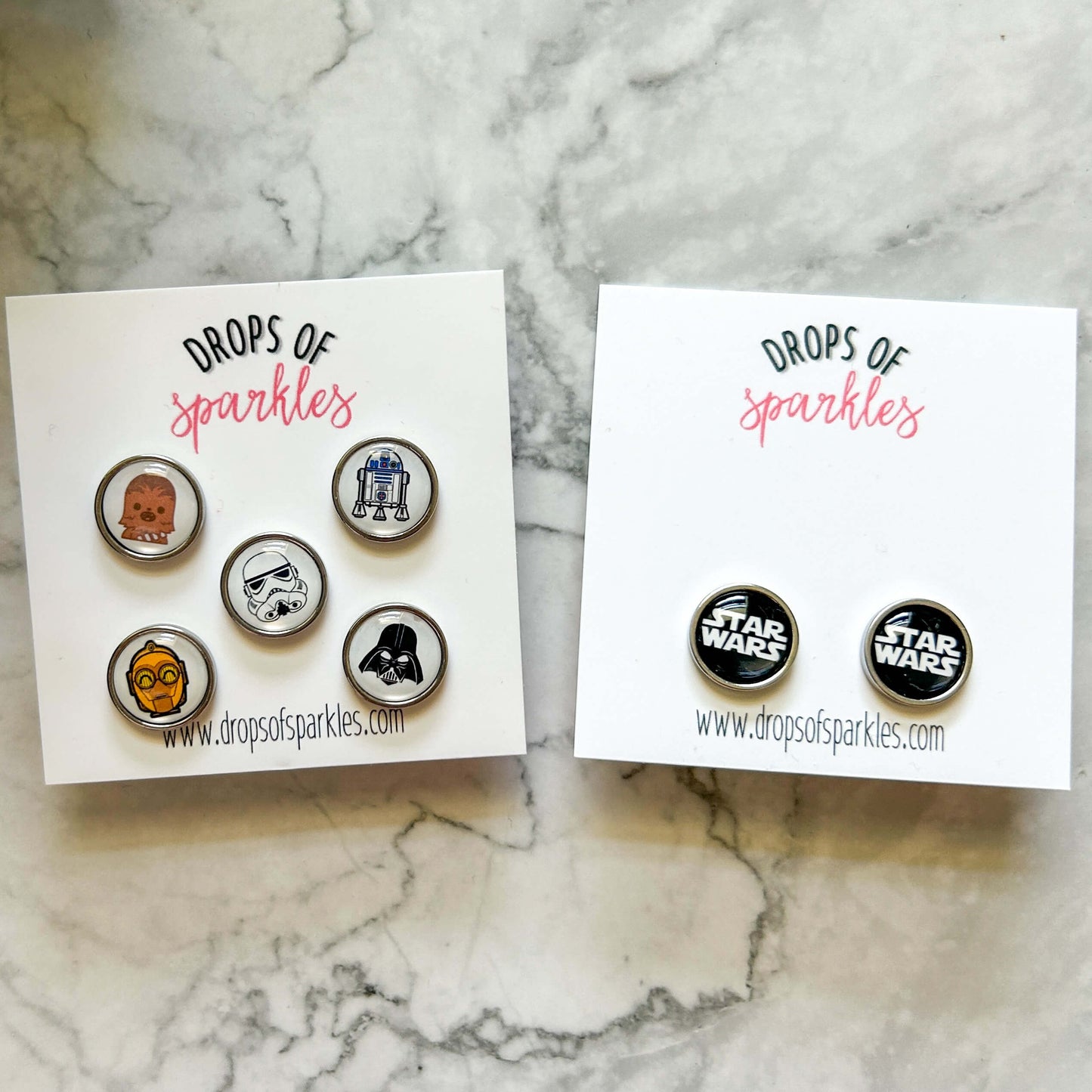 Star Wars Collection stud earrings