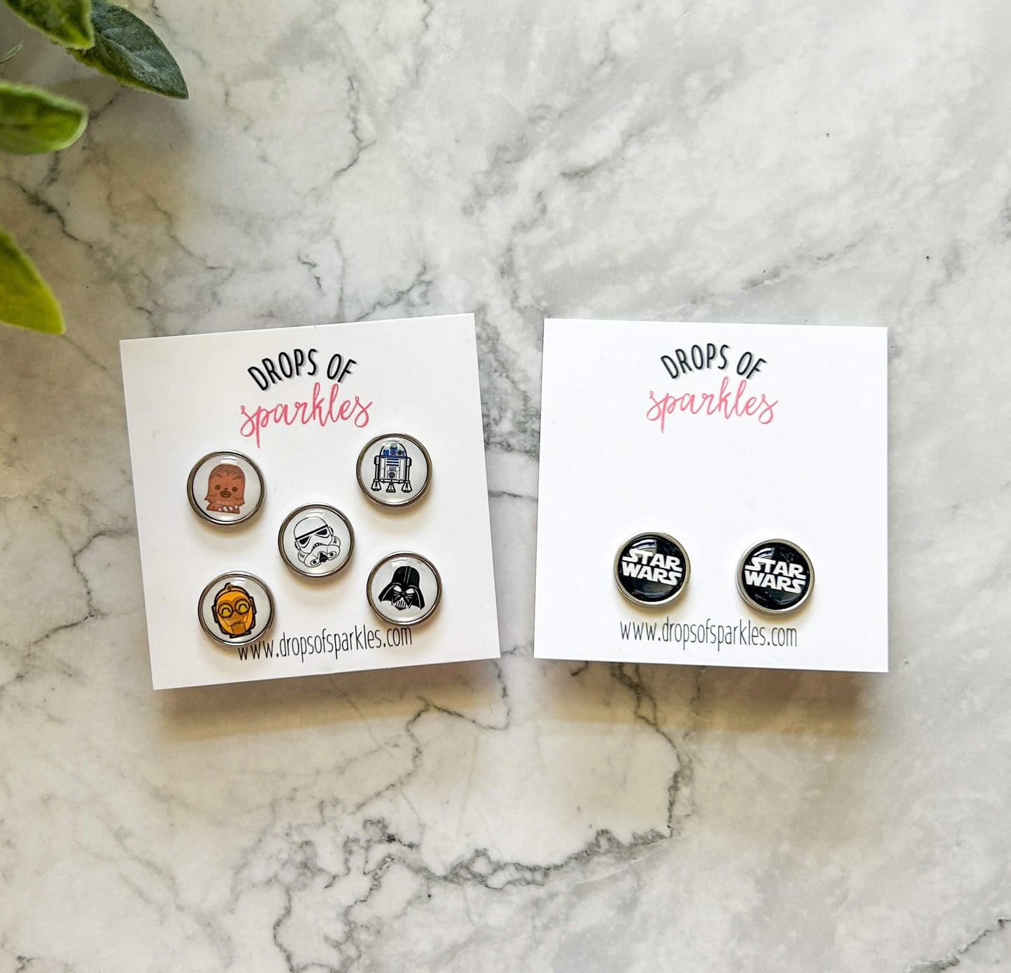Star Wars Collection stud earrings