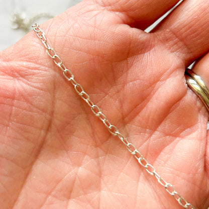 925 Sterling Silver 18" chain necklaces