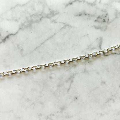 925 Sterling Silver 18" chain necklaces