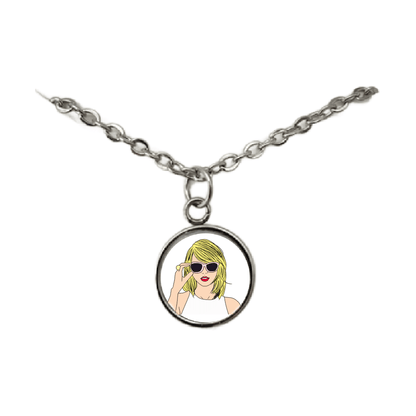taylor swift choose your image pendant necklace