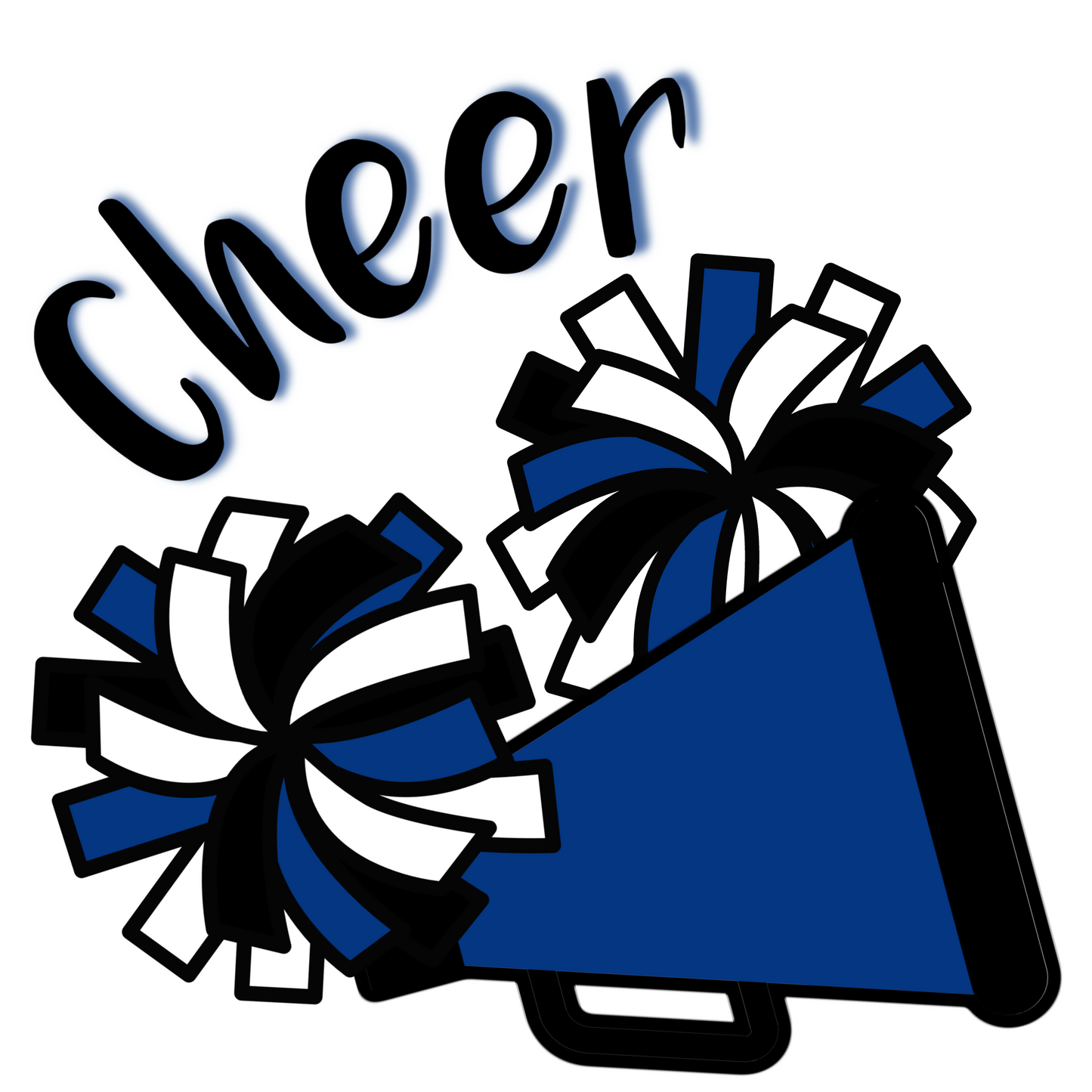 Cheerleader pendant necklace
