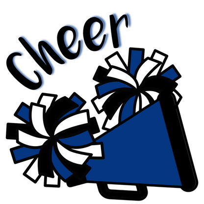 Cheerleader pendant necklace
